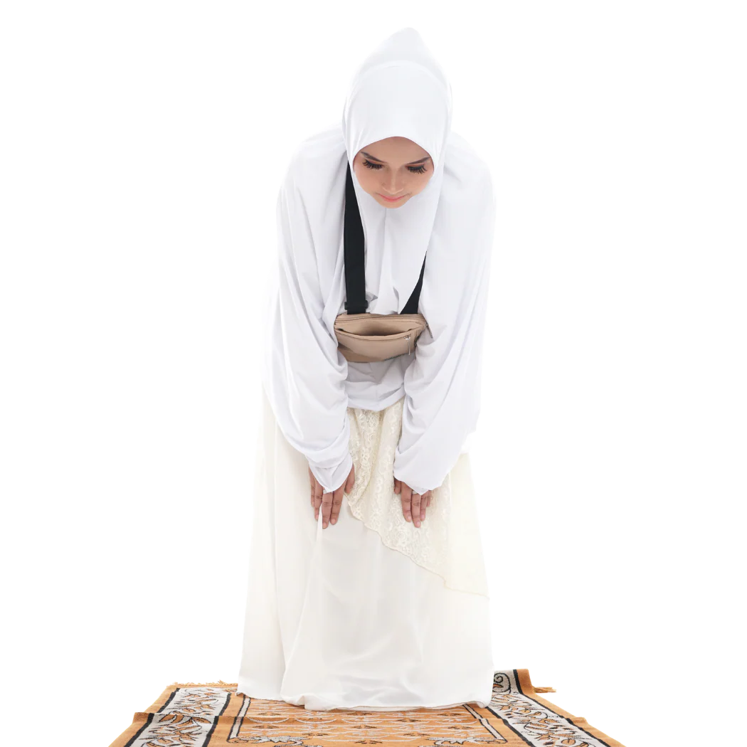 Hajj & Umrah Bag for Women | Beige | Hajj Safe - Image 7
