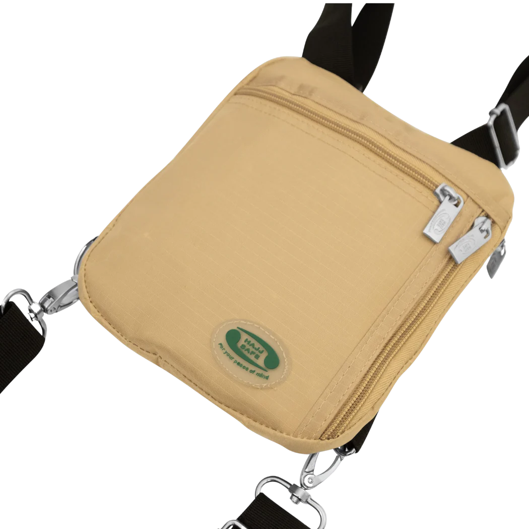 Hajj & Umrah Bag for Women | Beige | Hajj Safe - Image 6