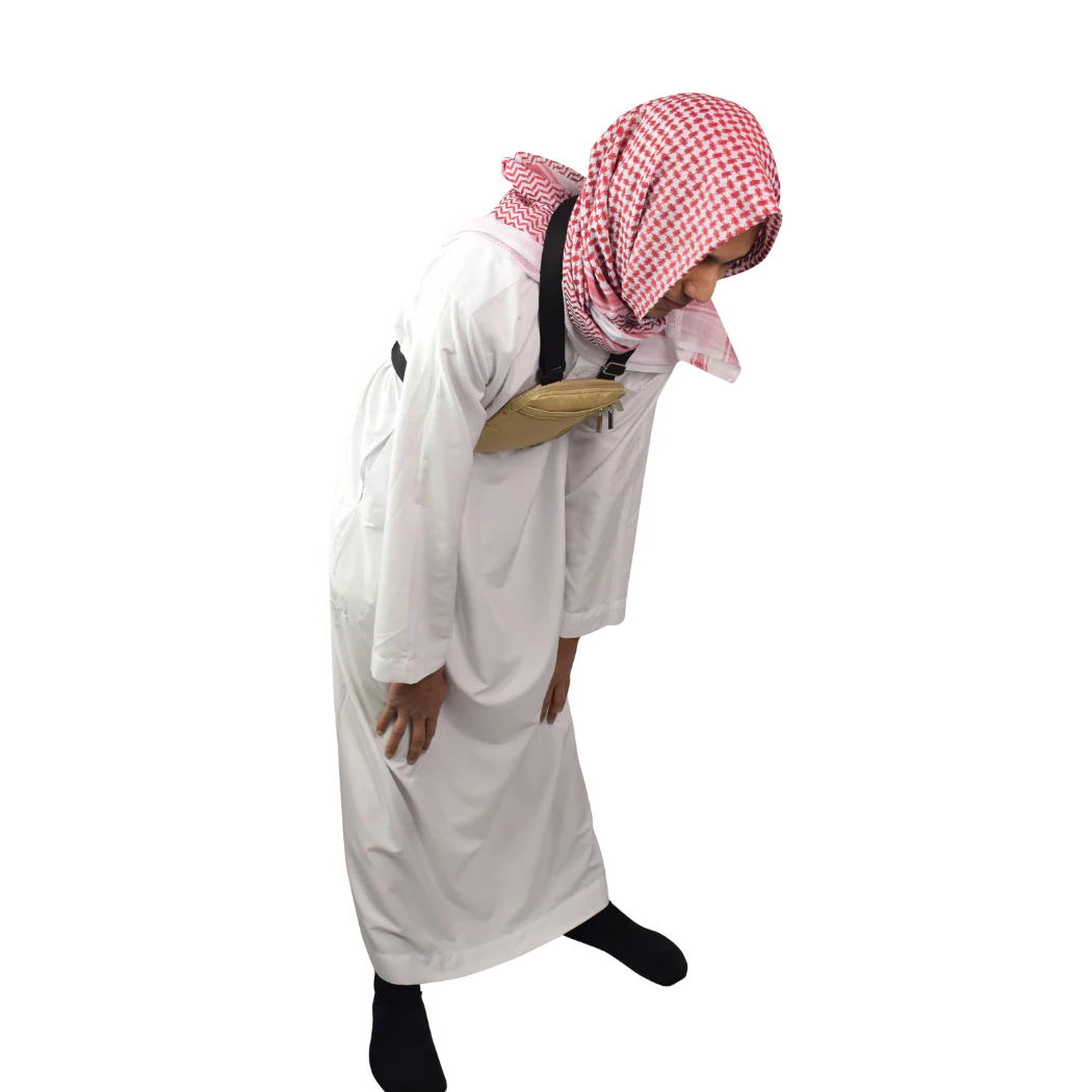 Hajj & Umrah Bag for Men | Beige | Hajj Safe - Image 8