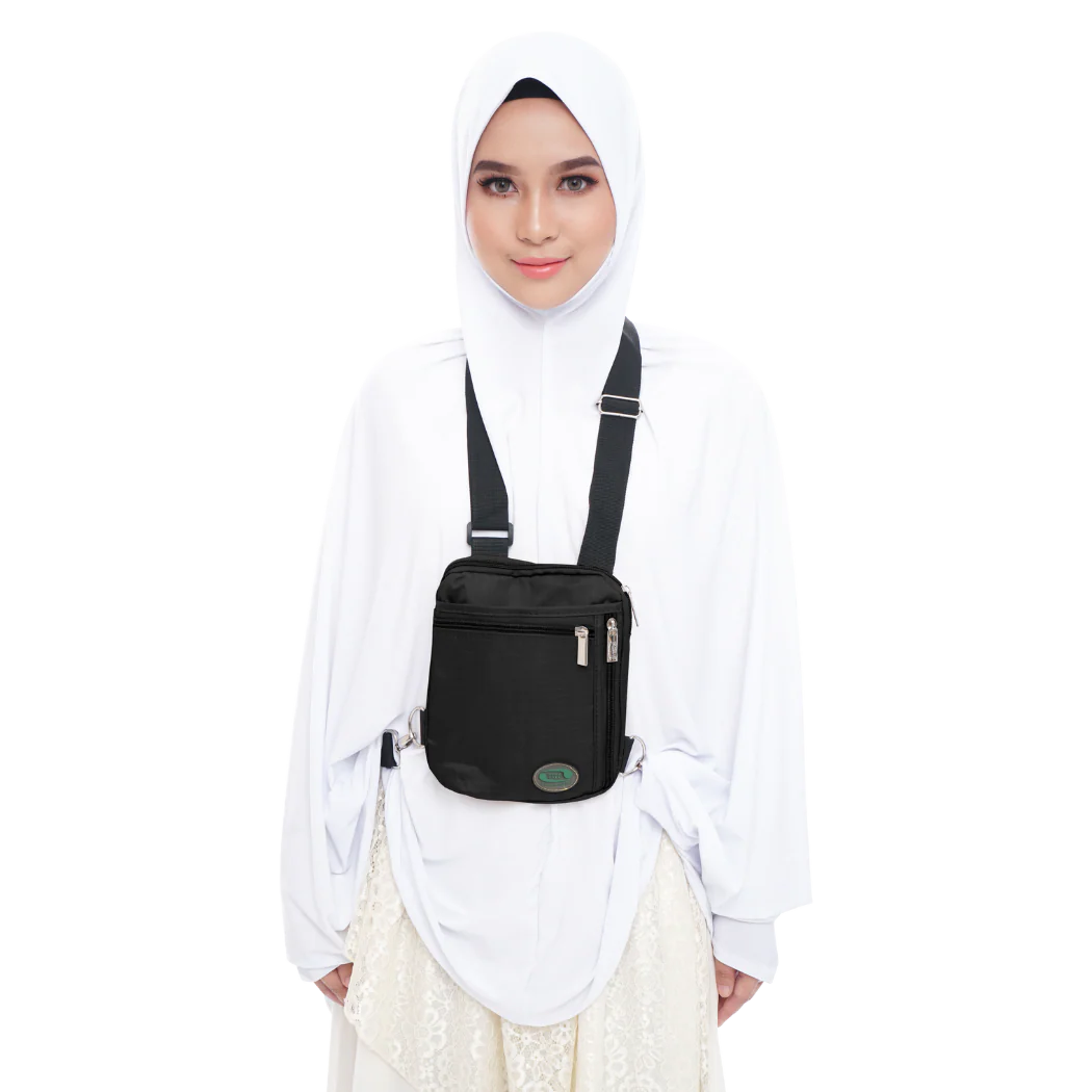 Hajj & Umrah Bag for Women | Black | Hajj Safe - Image 9