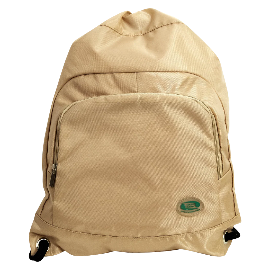 Shoe & Prayer Mat Travel Bag | Perfect for Hajj & Umrah | Beige | Hajj Safe - Image 5
